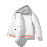 Varsity Jacket Baseball Uniform Men'S Solid Color Casual Able
