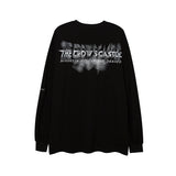 Man Fall Outfits Long Sleeve T-shirt Casual Crew Neck Top Men and Women Hip Hop Loose