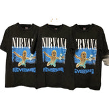 Nirvana T Shirt Nirvana Band Distressed Casual Loose Insvtg Tee