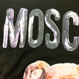 Moschino T Shirt Loose Round Neck T-Shirt