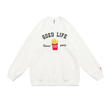 Crew Neck Sweatshirts for Men Men's round Neck Sweater Men's and Women's Loose Leisure Pullover