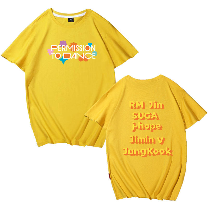 BTS Proof T Shirt Summer round Neck Short Sleeves