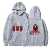 Squid Game Costume Game Hoodie Casual Sports Hooded Sweater