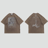 Y2g Shirts for Boys Summer Trendy High Street Men's T-shirt