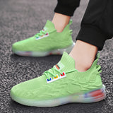 designer Sneaker Shoes Summer Breathable Casual Fashion Sports Solid Color Men's Shoes