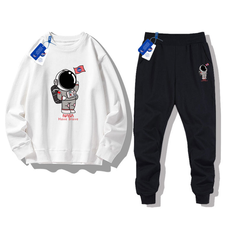 Nasa Children Sweater & Pant Set Nasa Spring And Autumn Children'S Sweatshirt Suit