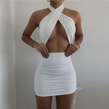 Music Festivals Rave Outfits Dress Summer Women's Clothing Fashion Hollowed-out Sexy Dress for Women