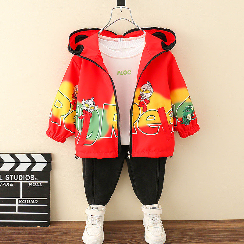 Toddler Boys Jackets Children's Clothing Boys' Coat Spring and Autumn Anorak