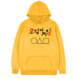 Squid Game Costume 2D Digital Creative Printing Hooded Sweater