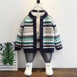 Toddler Boys Sweater Boys' Sweater Spring and Autumn Knitted