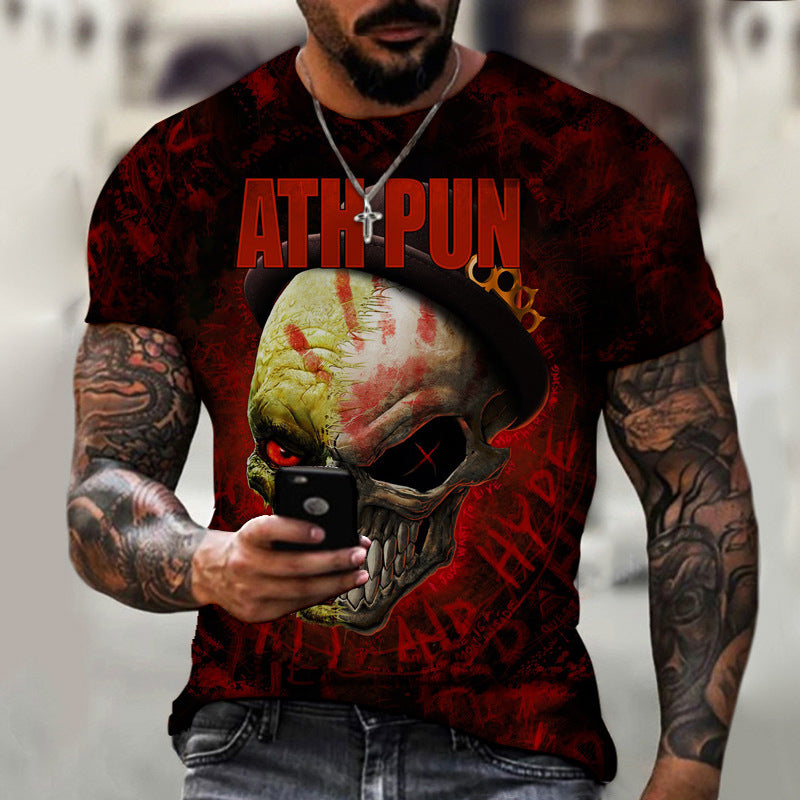 Skull Apparel Horror Skull Print