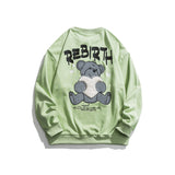 Crew Neck Sweatshirts for Men Men's Autumn Sweater Loose Casual Love