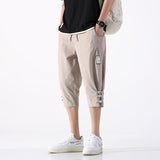Men's Pants Summer Large Size Loose Casual Pants Straight-Leg Pants