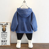 Toddler Boys Sweater Boy's Hoody Spring and Autumn Hooded