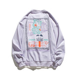 Crew Neck Sweatshirts for Men Men's Autumn Crew Neck Sweater Printing Youth Bottoming Shirt for Men