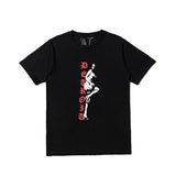 Vlone Stripper T Shirt Summer Big V Female Male And Female