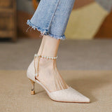 Nude Heels for Wedding Women's Stiletto Heel High Heels