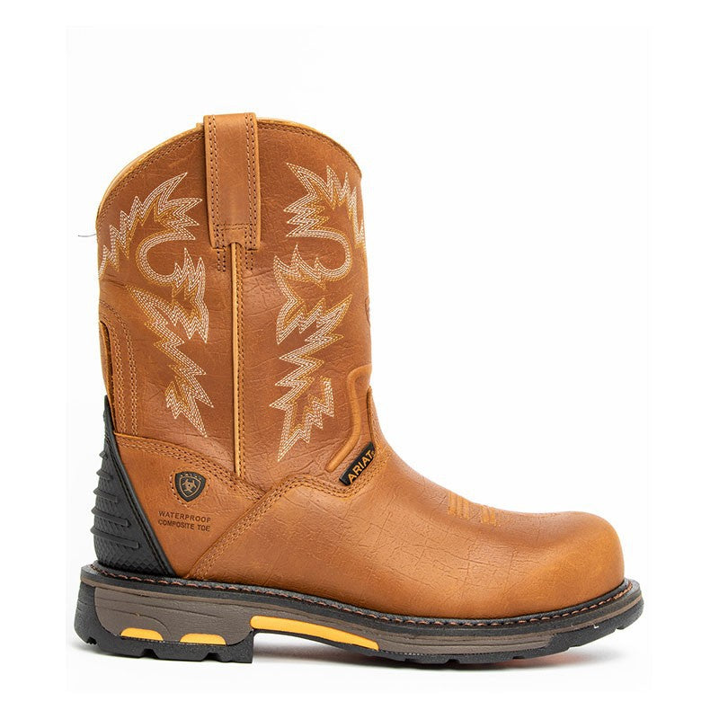 Justin Yellowstone Boots Winter Warm Round Toe Martin Brown Snow Boots