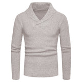 Men's Sweatshirt Fall Winter Men Casual Fashion V-neck