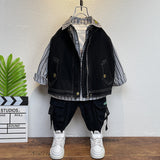 Toddler Boys Jackets Boys Autumn Clothing Shirt Outfit Jacket