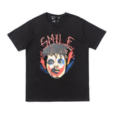 Vlone T Shirt Spring And Summer Letter Print Short Sleeve T-Shirt Men And Women