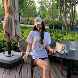 Moschino T Shirt Cartoon Short Sleeve T-Shirt Couple