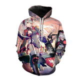 Anime Hoddies Azur Lane 3D Printed Azur Lane Sweatshirt