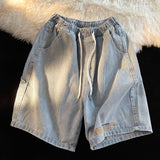 Men Denim Shorts Men's Summer
