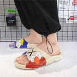 Mens Slide Flip-Flops Men'S Fashion Summer