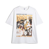 Y2g Shirts for Boys Athletes Printed Short-Sleeved T-shirt Loose