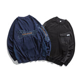 Crew Neck Sweatshirts for Men Men's Autumn round Neck Sweater Men Casual Bottoming Shirt