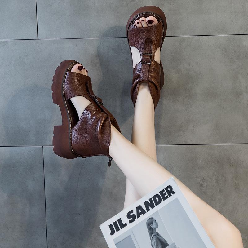 Platform Heels for Women High Heel Sandals Open Toe