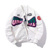 Varsity Jacket Embroidery Thickening Loose Baseball Uniform