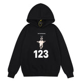 Kanye West Sunday Service Hoodie Autumn And Winter Fog Angel Hoodie Fleece-Lined