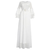 African Dashiki Dress Women's Chiffon Stitching Ladies Dress