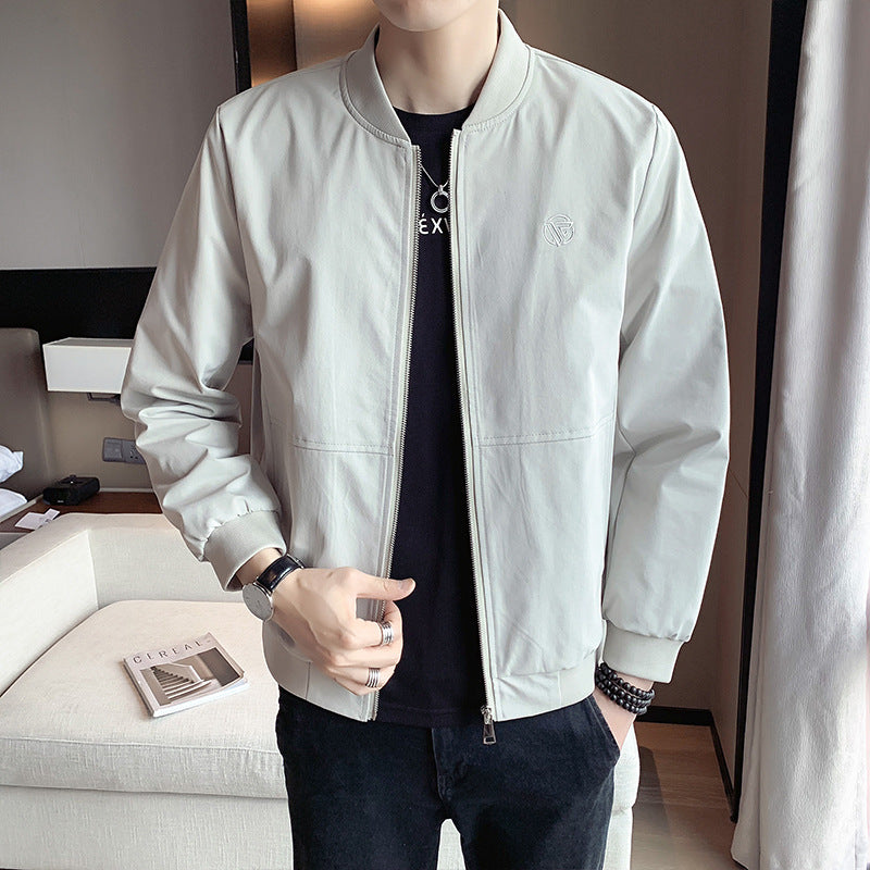 Men Jackets Hooded Simple Top