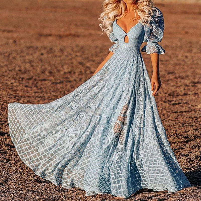 Lady Gaga Dress Slim Dress Large Swing Dress Solid Color