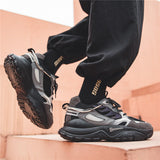 Men's Sneaks & Athletic Jogging Shoes Trendy Fashion Casual Shoes Color Matching Fashionable Sports Shoes Men