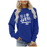 Yes I M Cold Sweatshirts Casual round Neck Sweater Hoodie