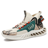 designer Sneaker Shoes Summer Leisure Sports Men's Breathable Shoes Fashion Colorblock Sports Men's Shoes