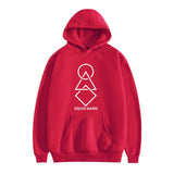 Squid Game Costume Anime Print Fashion Casual Hooded Sweatshirt