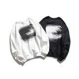 Crew Neck Sweatshirts for Men Men's Autumn Sweater Loose Solid Color Personalized Printed round Neck