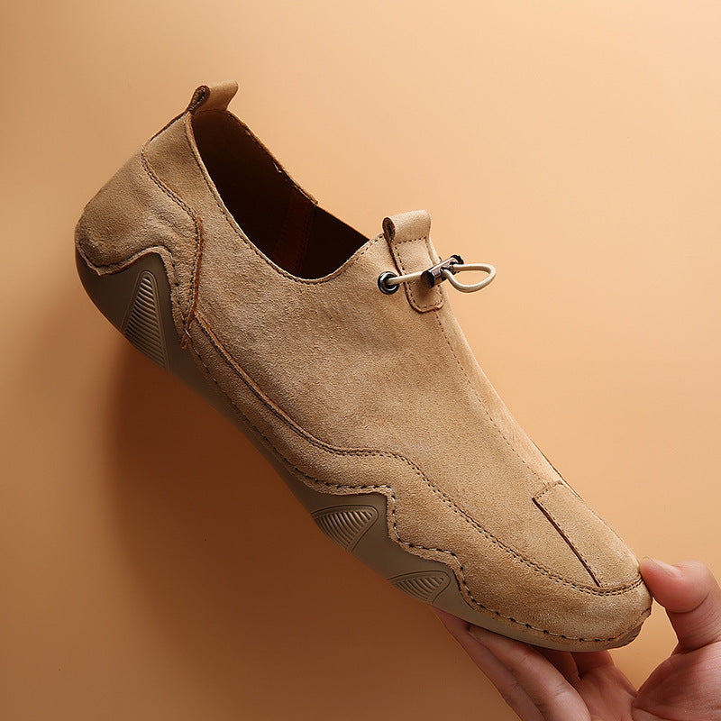 Western Shoes Summer Breathable Fashion Slip-on Casual Lightweight Men's Shoes