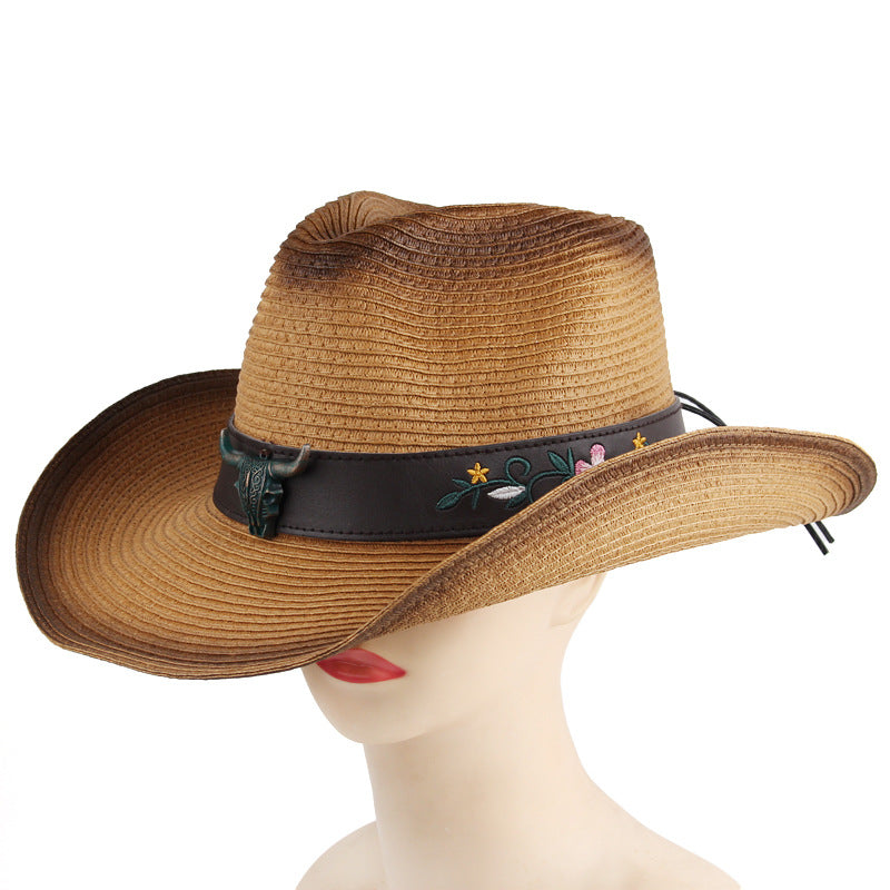Beth Dutton Hat Cowboy Hat Vintage Embroidery Men's and Women's Leisure outside