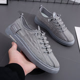 Flat Shoes Summer Breathable Board Shoes Men's Cavas Shoes