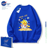 Nasa Children Hoodie Nasa Sweater Children'S Autumn Loose Round Neck