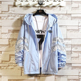 Men Jackets Hanging Shot Paisley Stitching Hooded Casual Sun Protection Clothing
