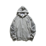 Men's Graphic Hoodies Men's Cardigan Loose Fashion Men's Sweater