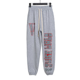 Vlone Pant Hip Hop Large V Printed Men'S And Women'S Sweatpants Trousers