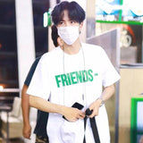 Vlone T Shirt Loose Men'S And Women'S Reflective T-Shirt Summer